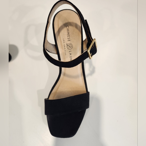 Chinese Laundry Black High Heel Sandals Size 8M - Picture 5 of 9